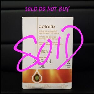 One 'N Only Colorfix Permanent Color Remover with Argan Oil Hair Dye Remover